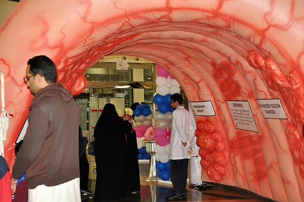 فعاليات الحملة الخليجية للتوعية بالسرطان القطيف