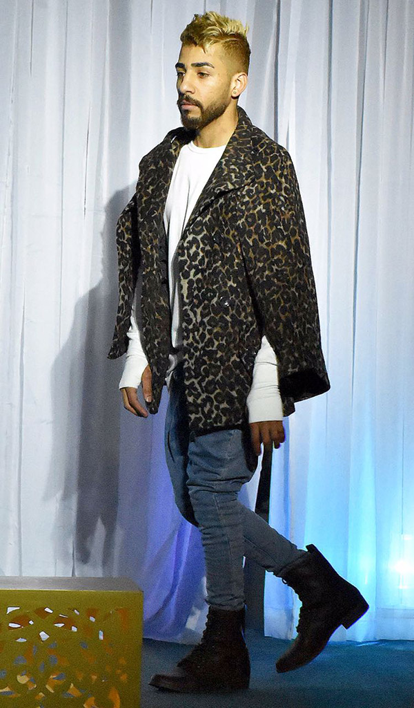 عارض الازياء مصطفى العبندي