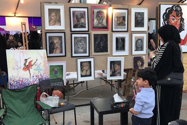 الفنانة مها الغانم