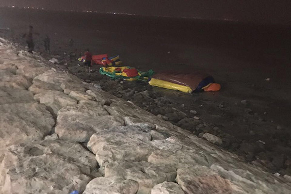 الرياح تجرف ألعاب هوائية