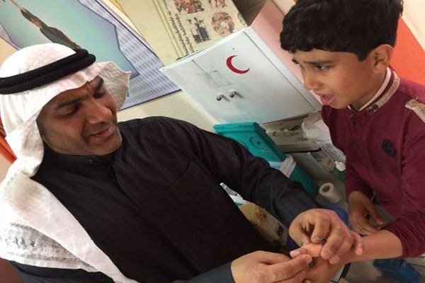 لرعاية الصحية الأولية بمدرسة الحسن بن علي الابتدائية بتاروت