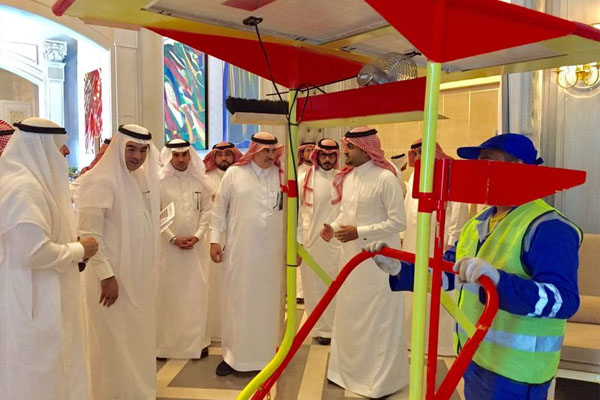 عربة النظافة اليدوية المطورة