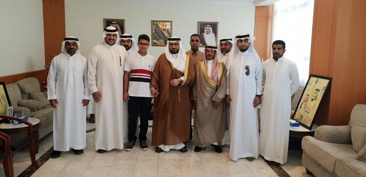 محافظ القطيف يستقبل مجلس ادارة نادي المحيط